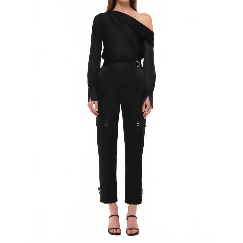 NEW SIMKHAI carolina utility pants in black - Picture 1 of 6